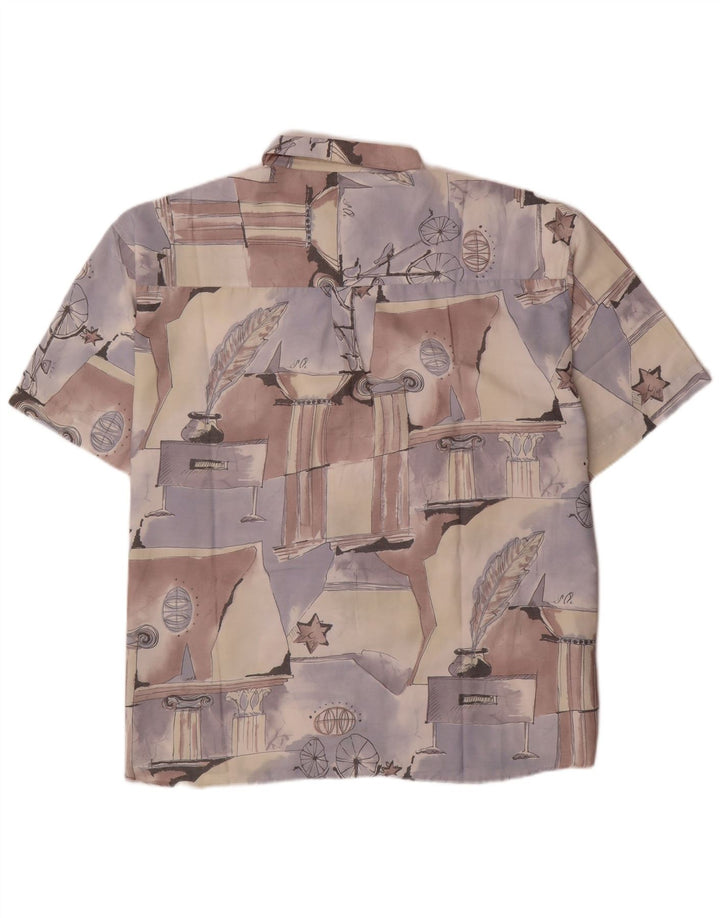 Club D'Amingo Camisa Estampado Abstracto Hombre Talla 45/46 XL Multicolor