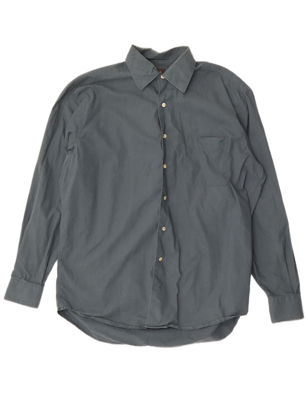Camisa Fay Hombre Grande Verde Algodón