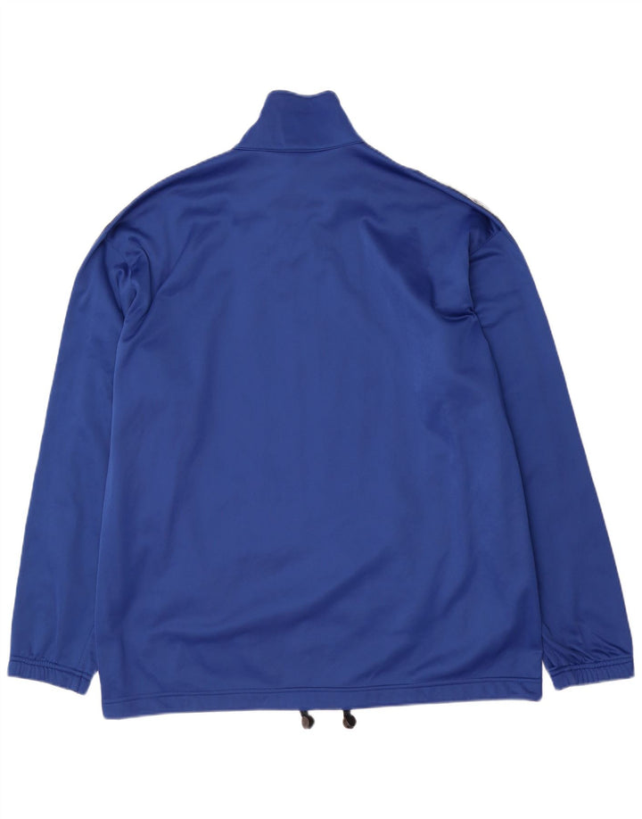 Asics Hombre Graphic Chándal Top Jacket XL Azul Colorblock Poliéster