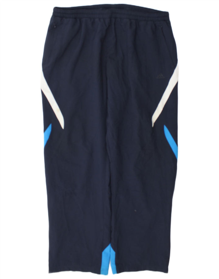 Adidas - Pantalón de chándal para hombre, talla 2XL, color azul marino, poliéster