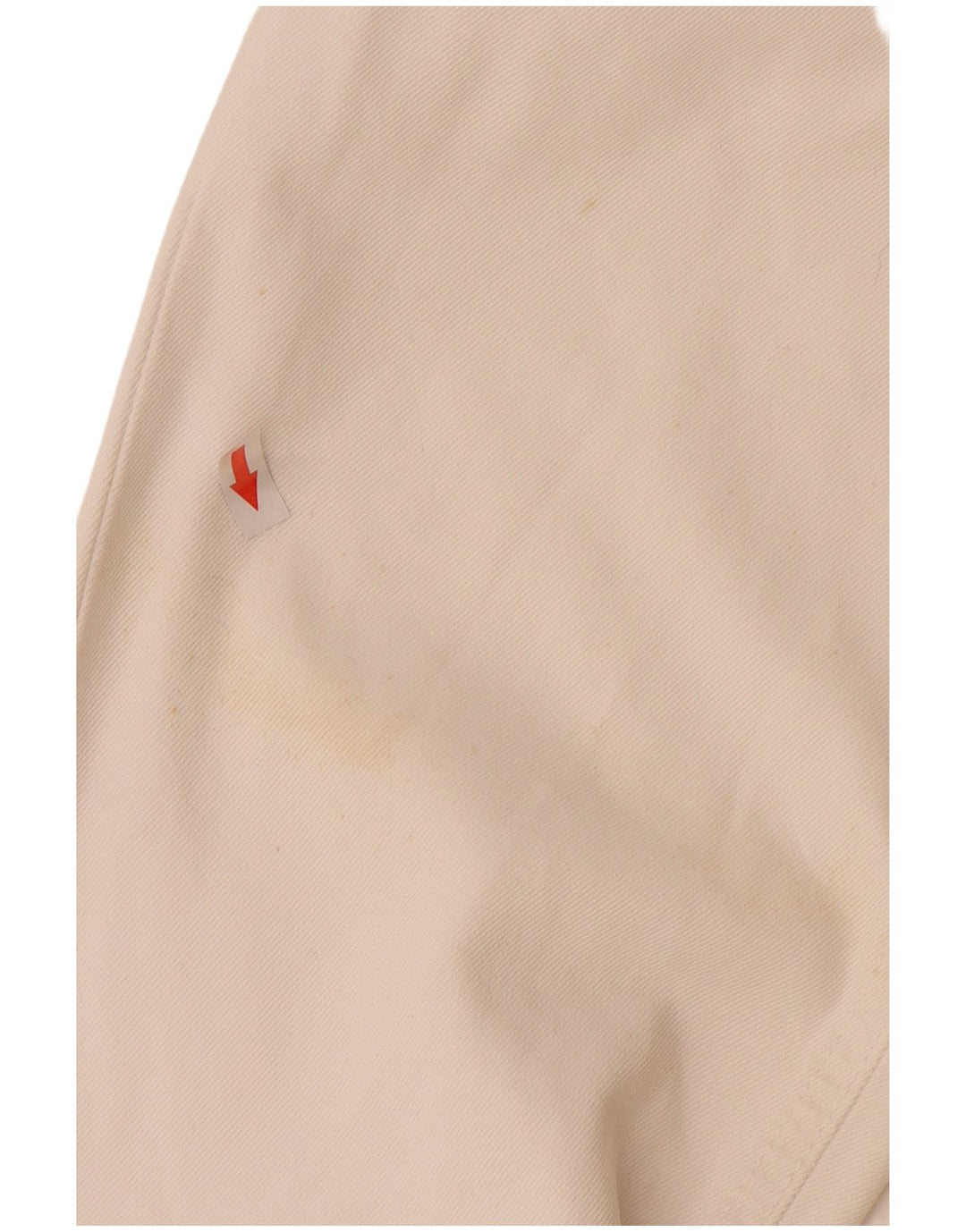 Vaqueros Rectos Mujer Gas W29 L32 Algodón Blanco
