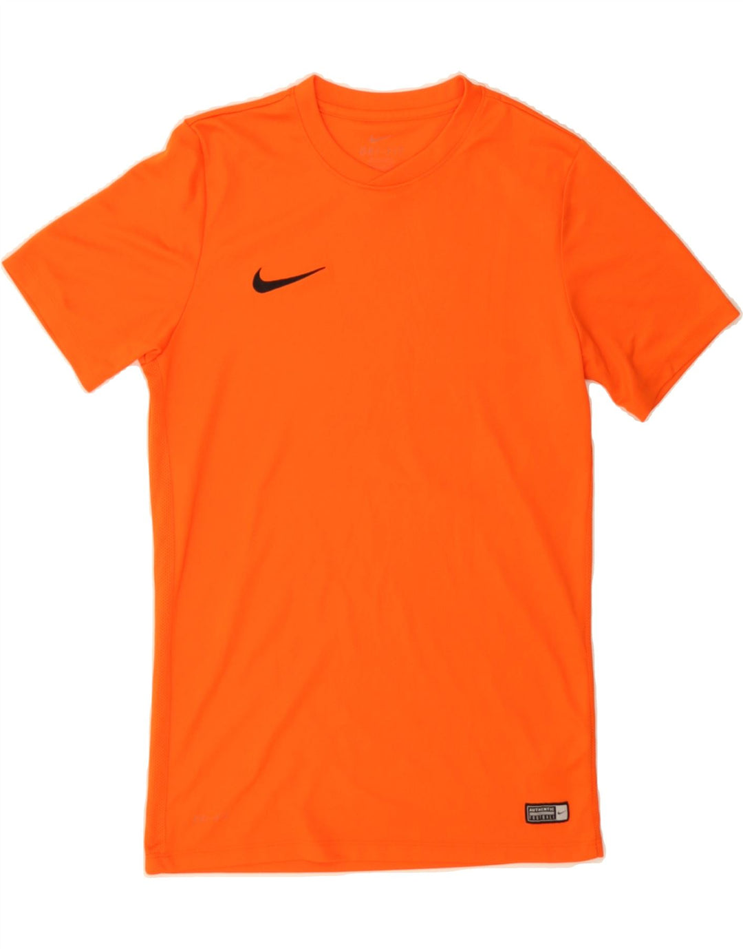NIKE Mens T-Shirt Top Medium Orange Polyester Vintage Nike and Second-Hand Nike from Messina Hembry 