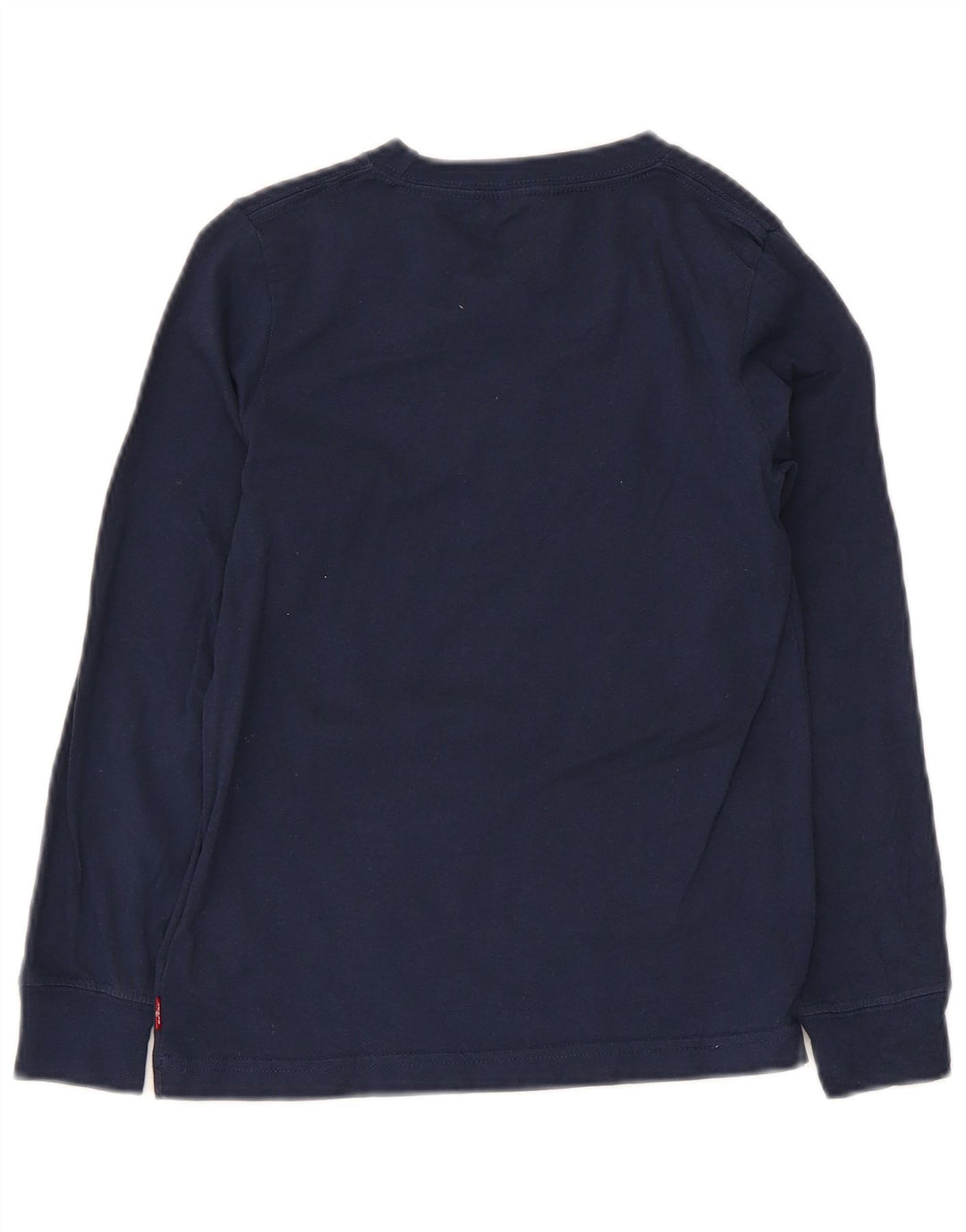 Levi's Boys Graphic Top Manga Larga 7-8 Años Azul Marino Algodón