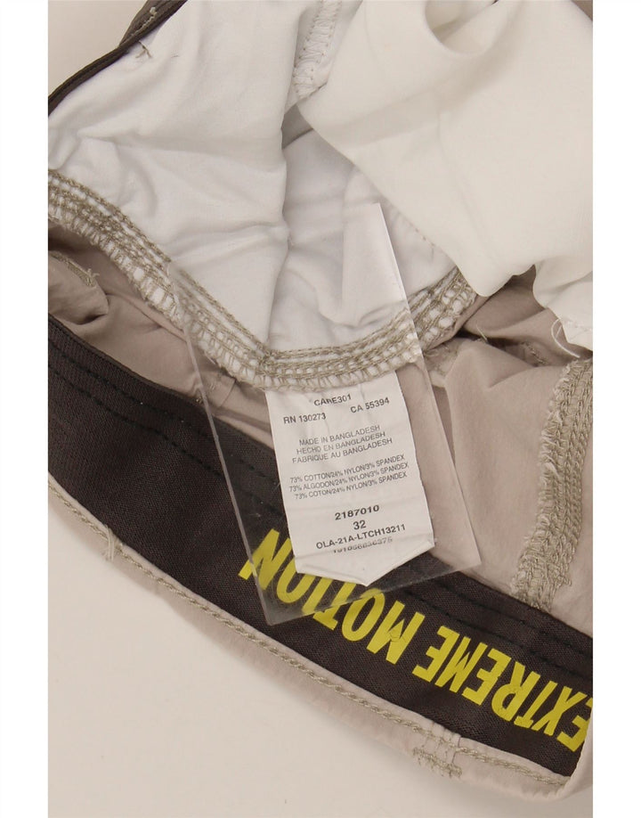 LEE Mens Extreme Motion Cargo Shorts W32 Medium  Grey Cotton Vintage Lee and Second-Hand Lee from Messina Hembry 