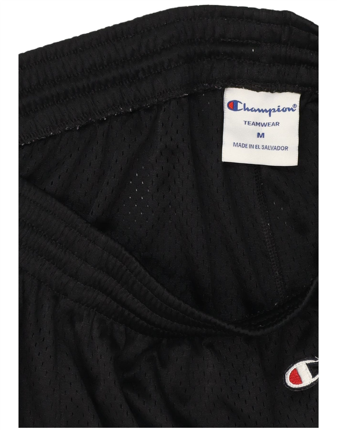 Champion Pantalones Cortos Deportivos Para Hombre Pantalones Deportivos De Poliéster Negro Mediano