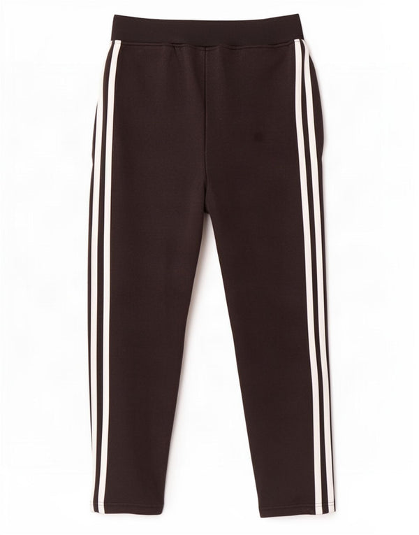 Adidas Pantalones de Chándal para Mujer UK 16/18 Large Negro Algodón