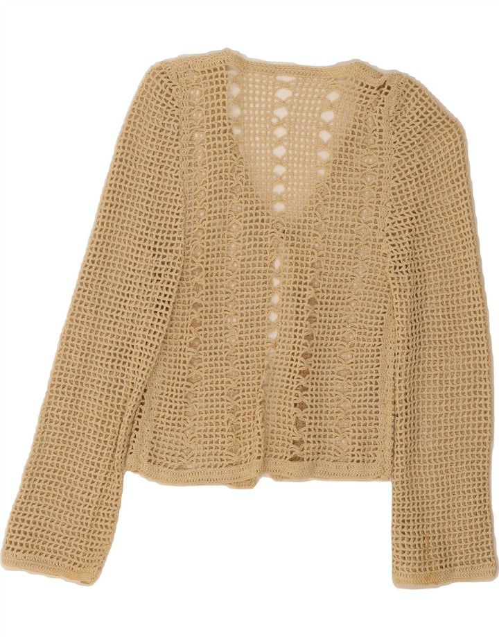 VINTAGE Girls See Through Blouse Top 9-10 Years Beige Vintage Vintage and Second-Hand Vintage from Messina Hembry 