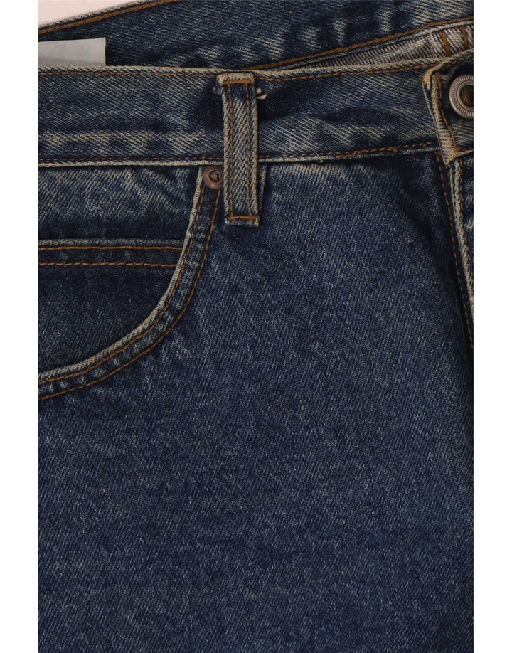 Vaqueros cónicos para mujer C & A IT44 Medium W34 L30 Azul