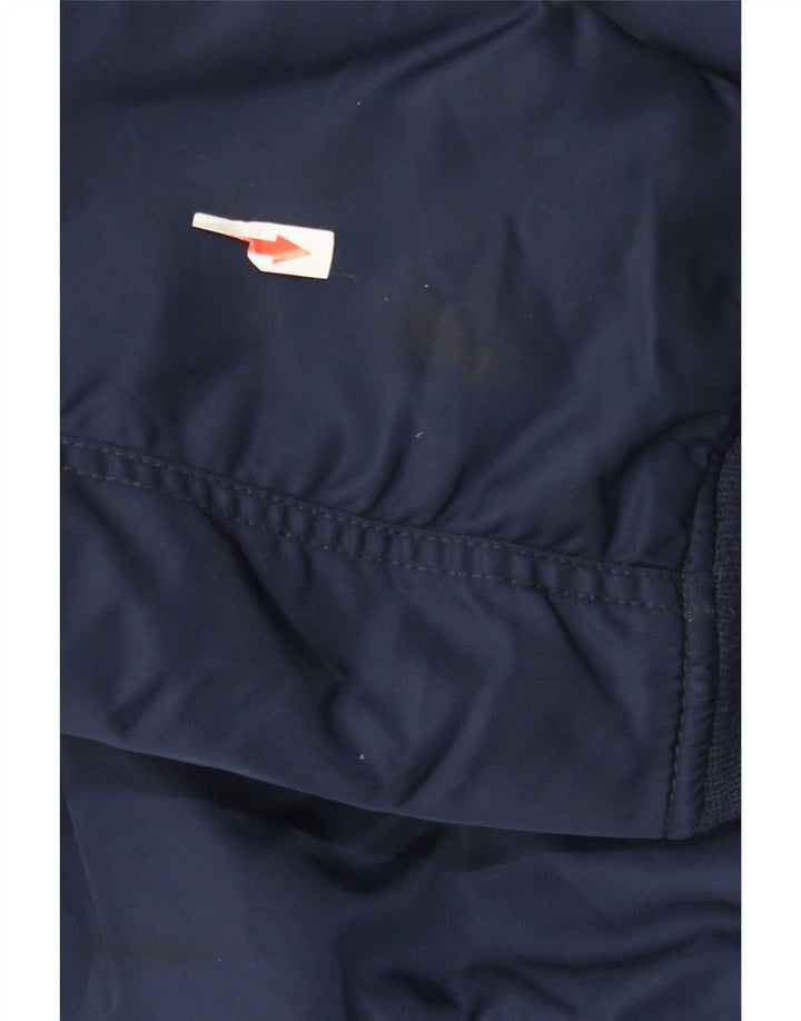 Pull & Bear Chaqueta bomber para hombre UK 38 Medium Azul marino Colorblock