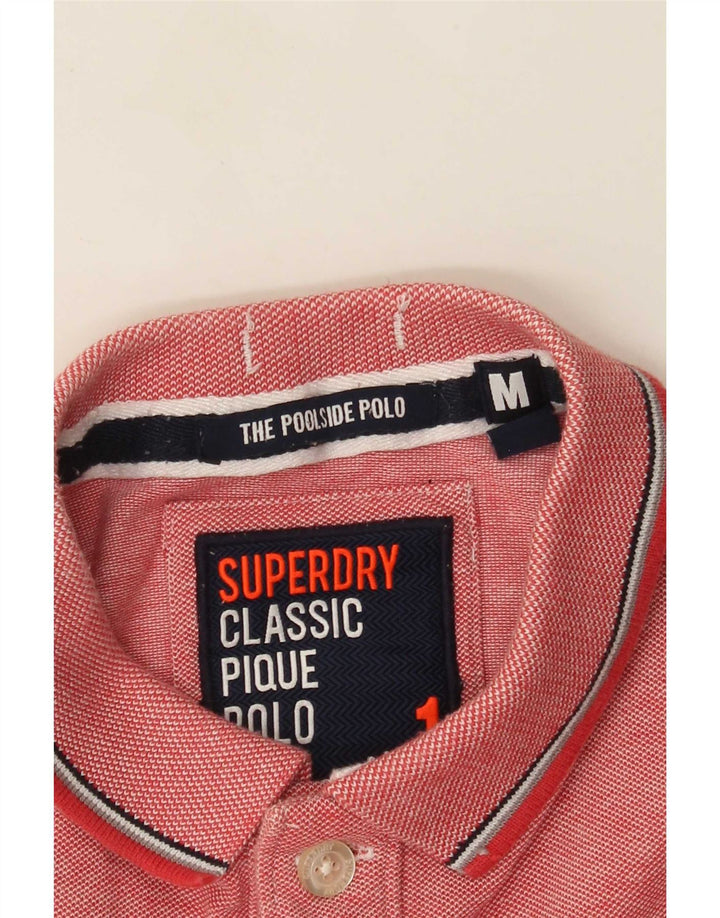Polo Superdry Hombre Rosa Mediano