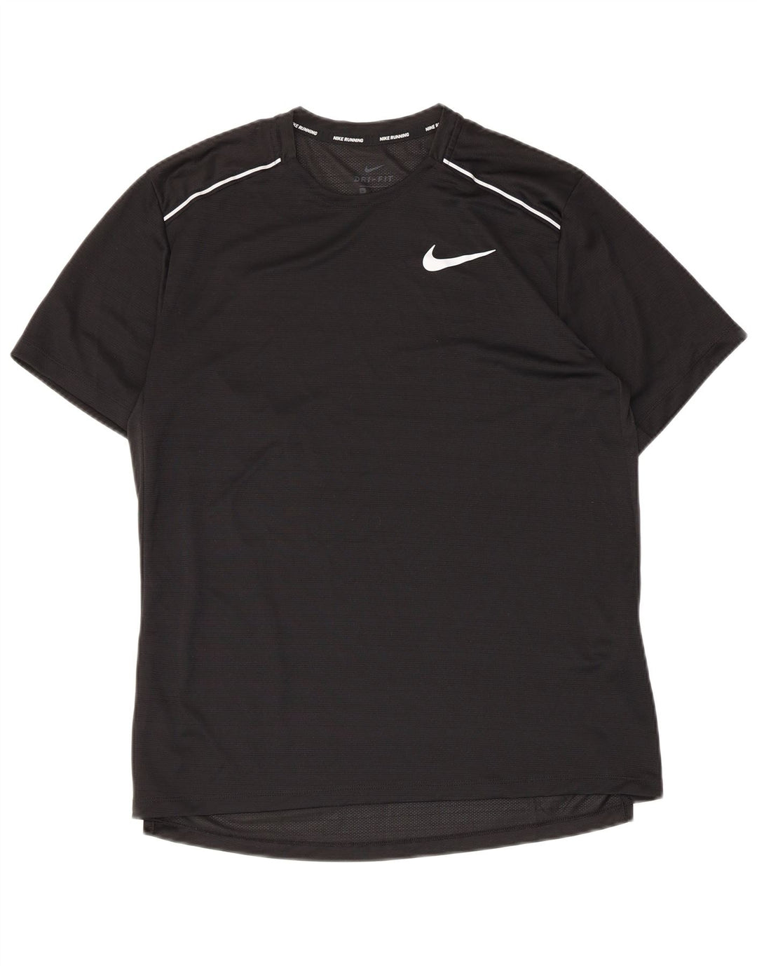 Camiseta Nike Dri Fit para hombre Top Medium Black Poliéster