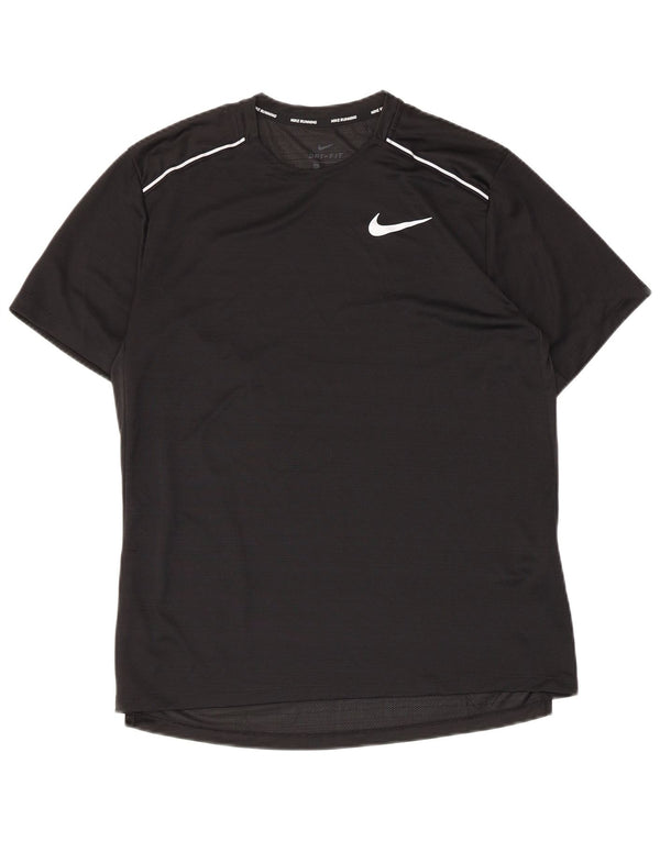 Camiseta Nike Dri Fit para hombre Top Medium Black Poliéster