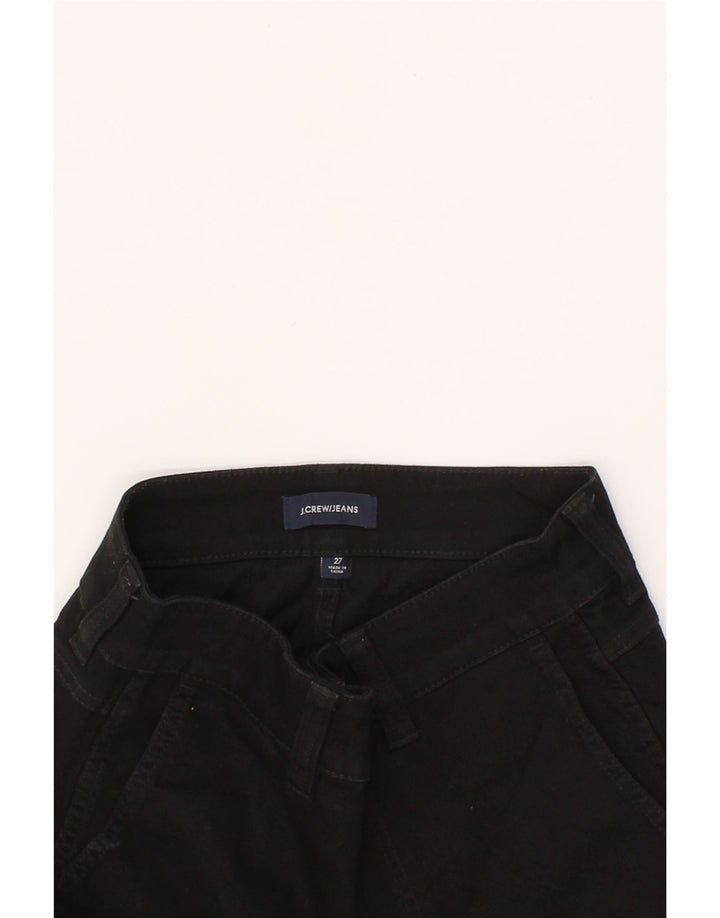 J. CREW Womens Bermuda Denim Shorts W27 Small Black Cotton Vintage J. Crew and Second-Hand J. Crew from Messina Hembry 