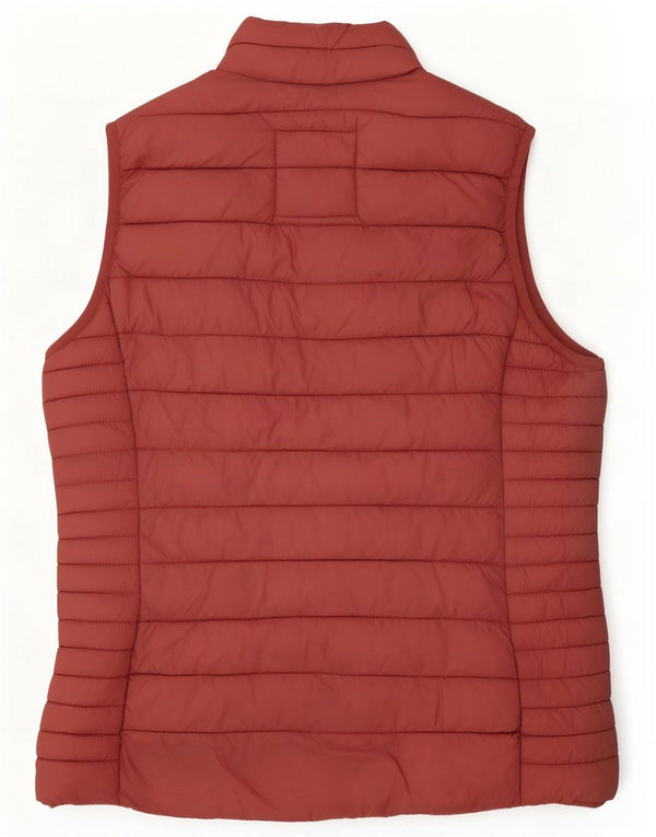 Crew Clothing Chaleco acolchado para mujer UK 44 Large Nylon rosa