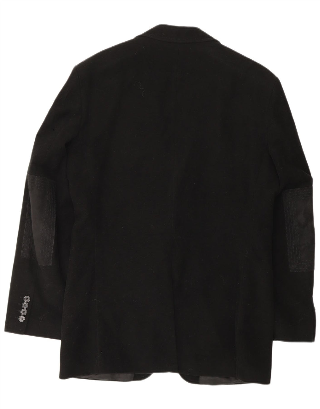 HUGO BOSS Chaqueta tipo blazer de 2 botones para hombre EU 48 Mediana Algodón negro