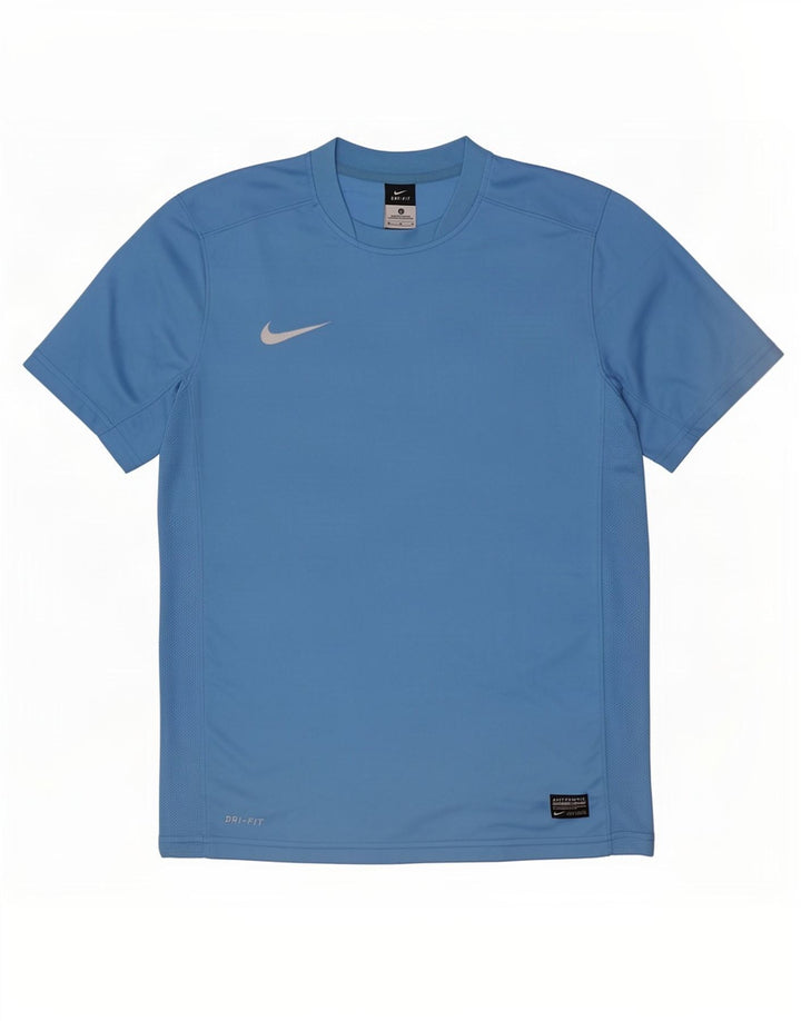 Camiseta Nike Dri Fit para hombre Top poliéster azul medio