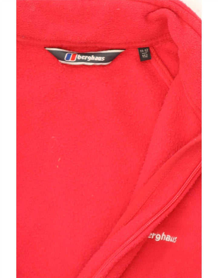 Berghaus Chaqueta polar para niño 11-12 años rojo Poliéster