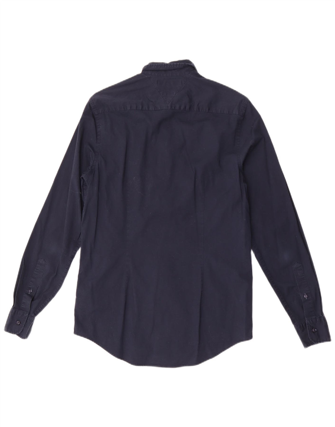 Camisa Tommy Hilfiger Hombre Slim Fit Algodón Azul Marino Medio