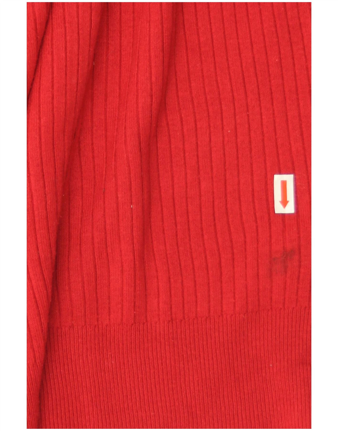 Marks & Spencer Jersey con Cuello Barco para Mujer UK 40 Viscosa Roja Mediana