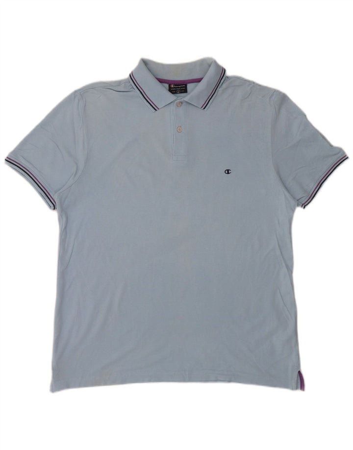 Champion Polo Para Hombre Grande Azul