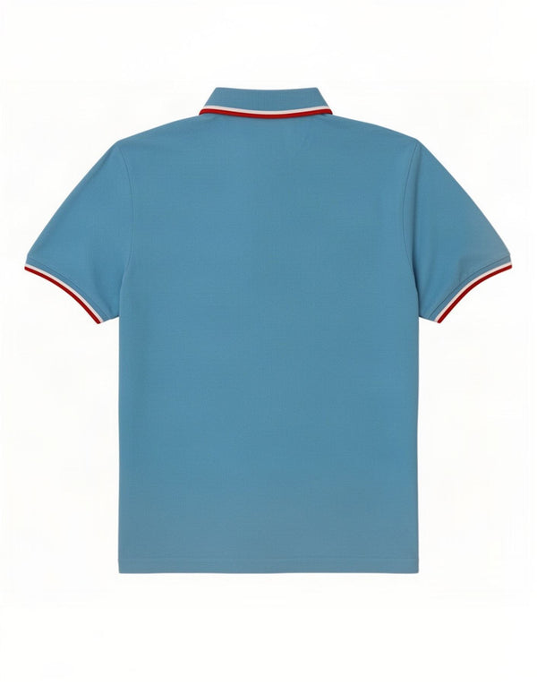 Hackett Polo De Rugby De Corte Entallado Y Gráfico para Hombre XL De Algodón A Rayas Azules