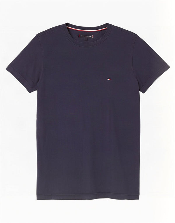 Tommy Hilfiger Camiseta para hombre Top Small Azul marino Algodón