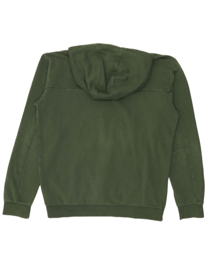 ADIDAS Hombre Sudadera con capucha Jumper Algodón verde medio