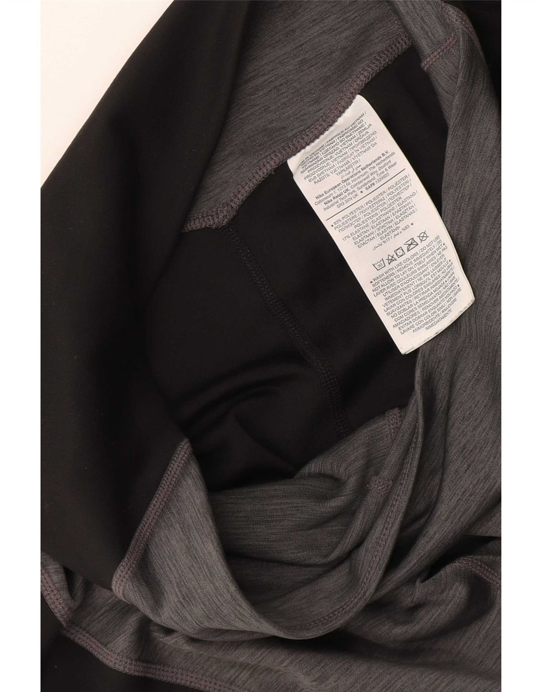 Leggings Nike para mujer UK 40 Gris medio Poliéster con bloques de color