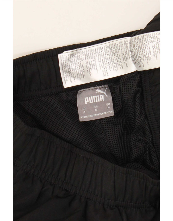 Pantalón De Chándal Puma Hombre Negro Mediano Poliéster