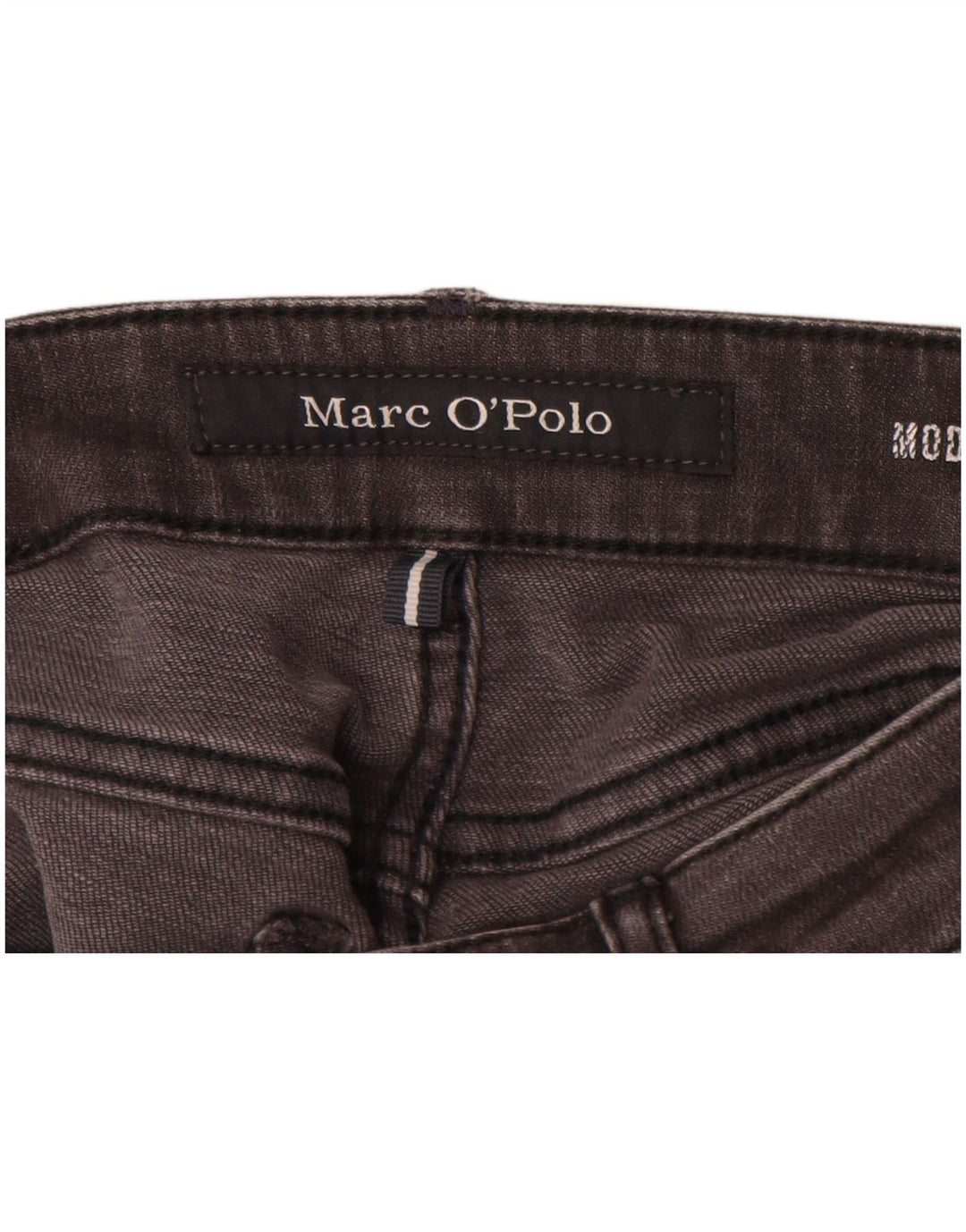 Marc O'Polo Vaqueros Slim Mujer W28 L30 Algodón Gris