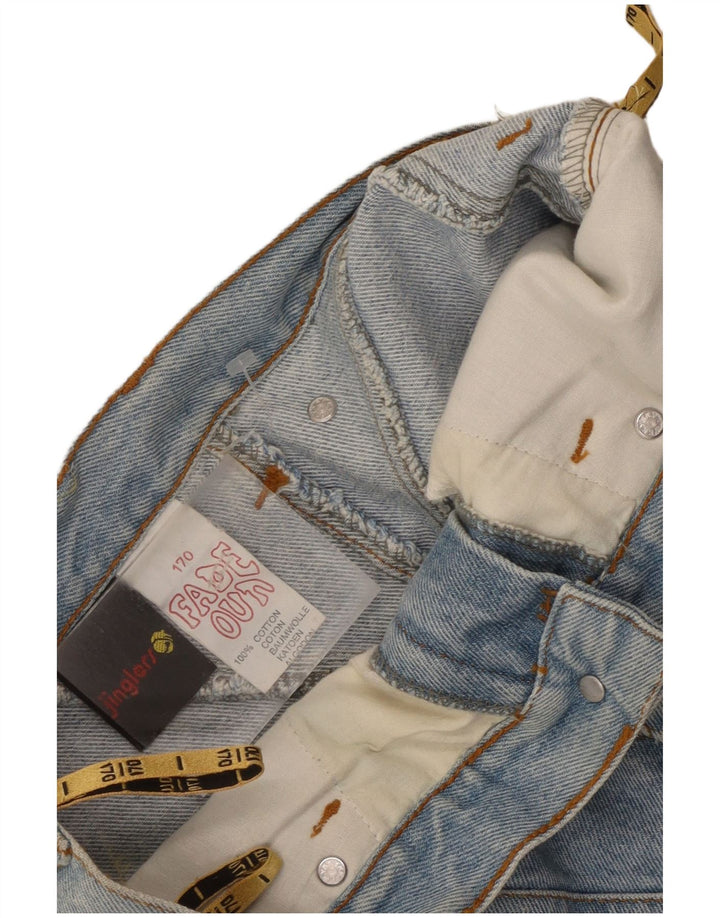 Minifalda vaquera Jinglers para mujer W28 Algodón azul medio