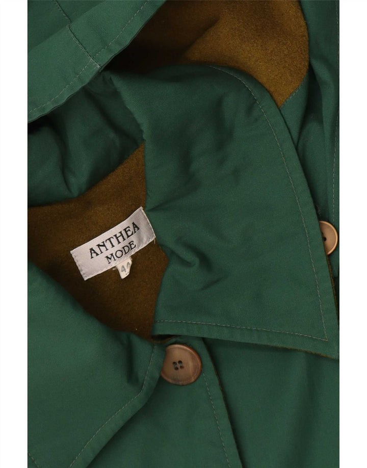 Anthea Gabardina con capucha para hombre IT 44 Verde medio