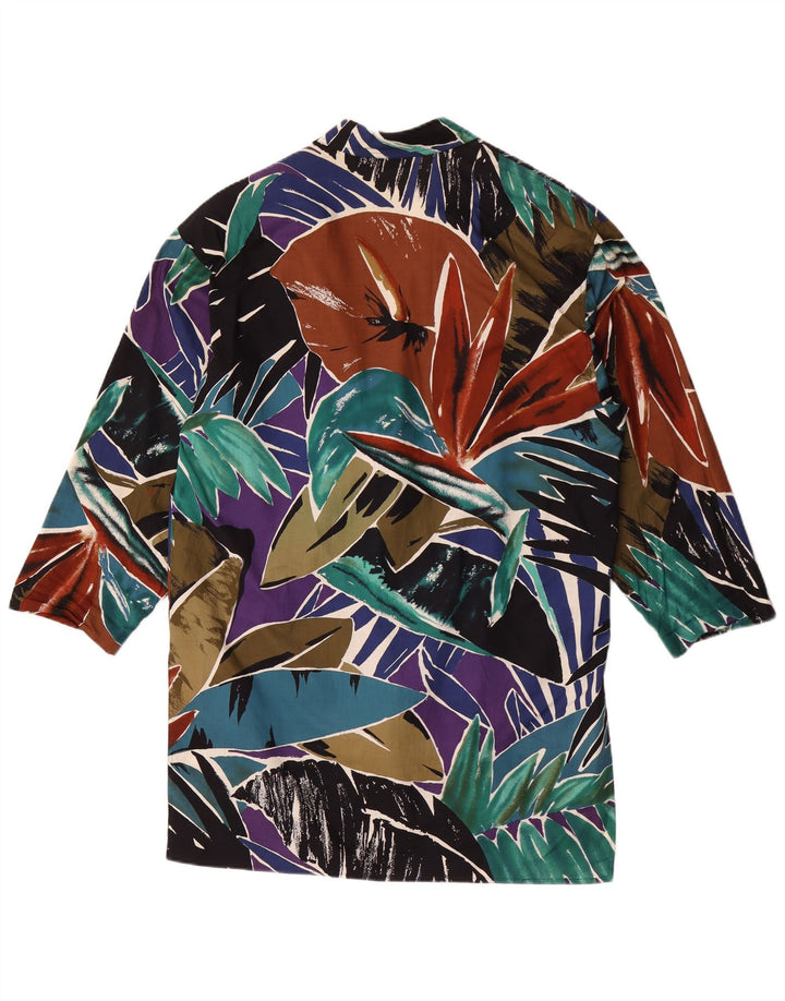 Deni-Cler Cárdigan extragrande para mujer IT 42 Medium Multicolor Floral