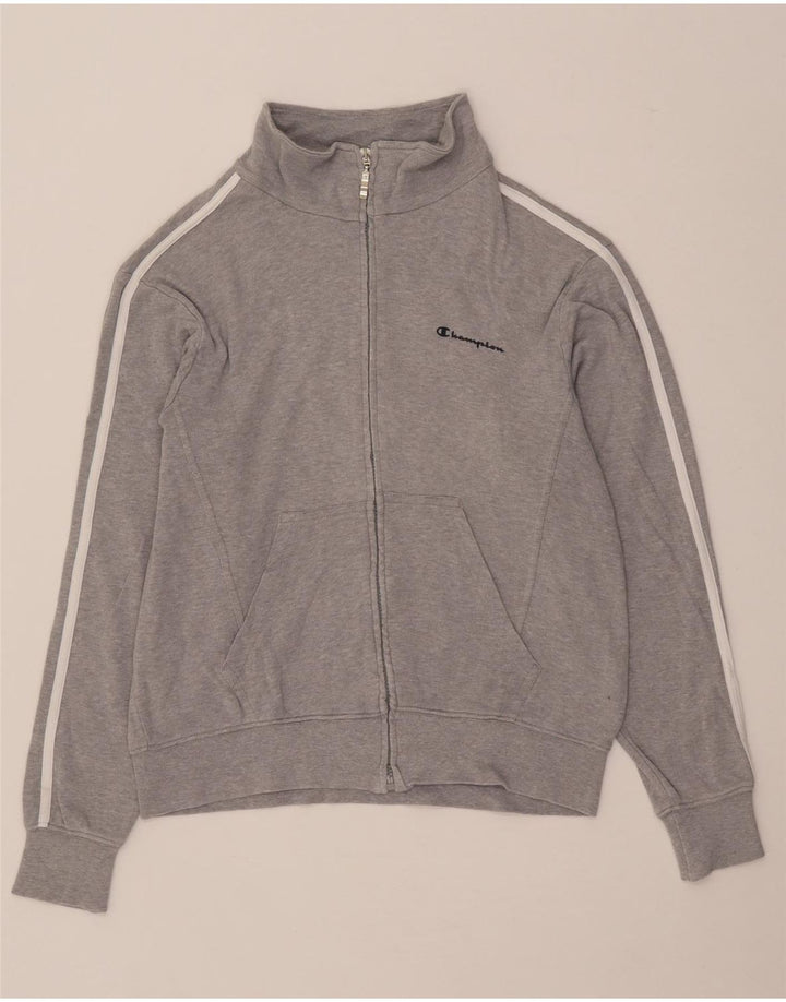 Champion Chaqueta de chándal extragrande para mujer UK 10 Small Grey Moteado