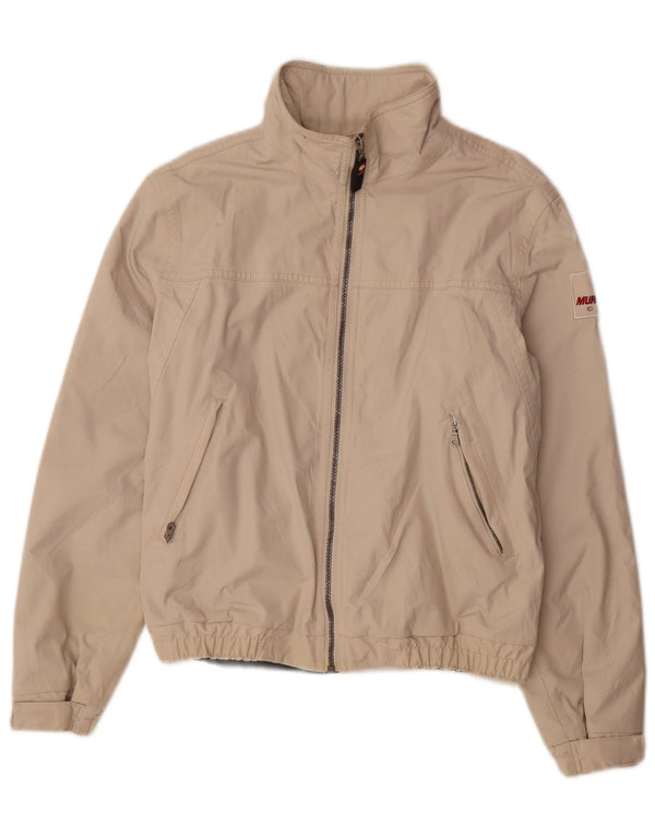 Murphy & Nye Chaqueta Bomber para Hombre UK 36 Small Off White Poliamida