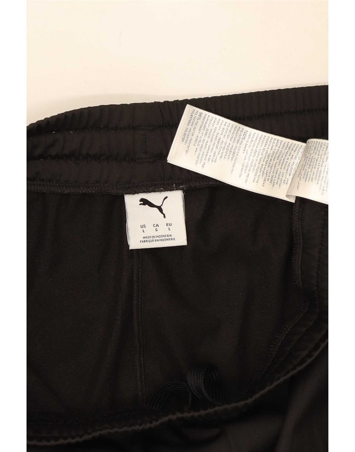Puma Pantalones De Chándal Para Hombre Joggers Large Negro Poliéster