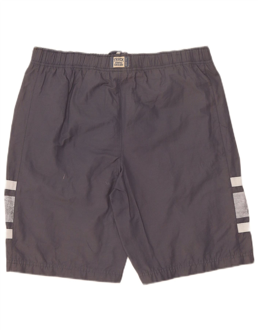 Nike - Pantalones cortos deportivos con gráficos para hombre (algodón gris pequeño)