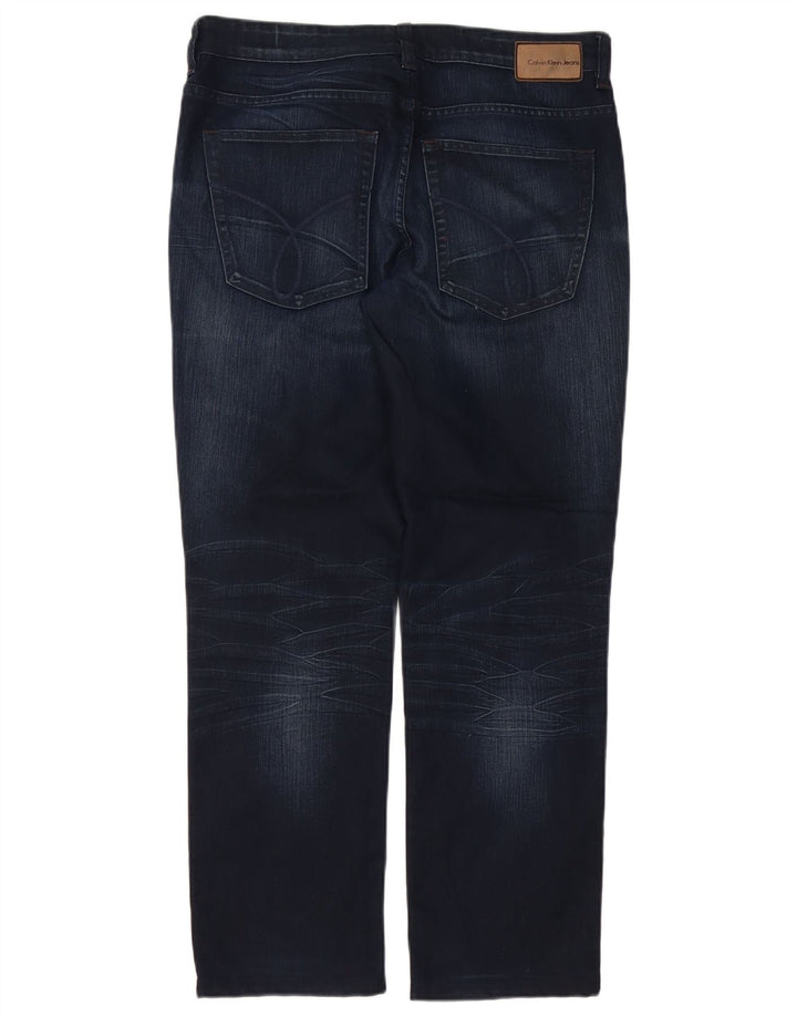 Calvin Klein Jeans Regular Slim para Hombre W32 L30 Azul