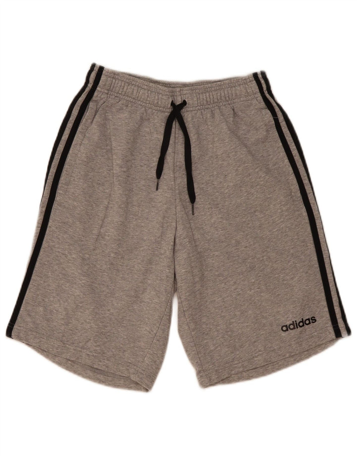 Adidas Hombre Pantalones Cortos Deportivos Pequeño Gris