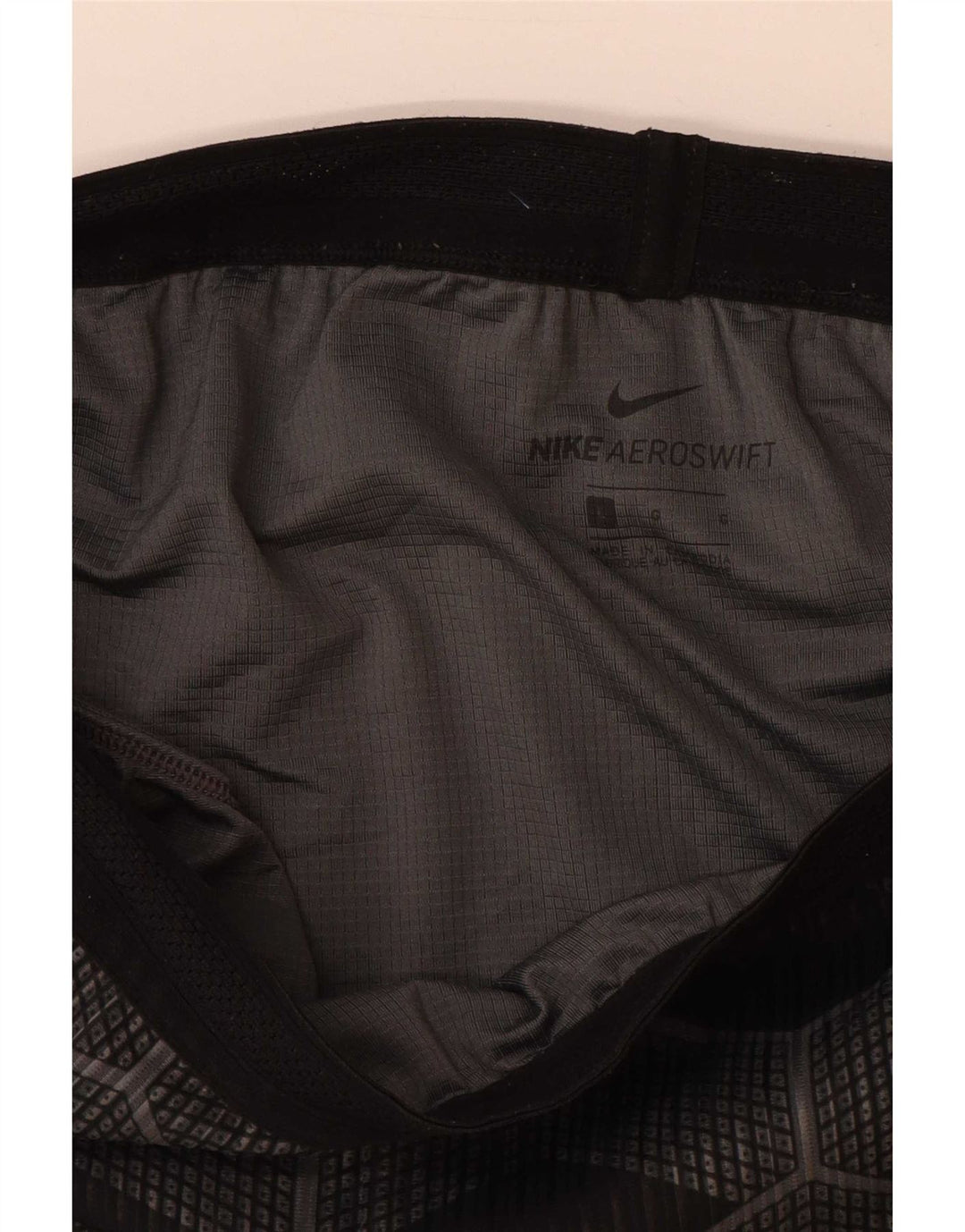 Nike - Pantalones cortos deportivos para hombre, talla grande, gris, geométrico