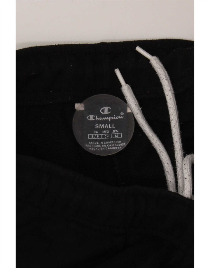 Champion Pantalones De Chándal Con Gráficos Para Hombre Joggers Small Black