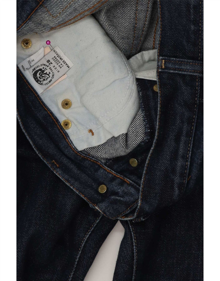 Diesel Vaqueros Rectos Para Hombre W28 L28 Algodón Azul Marino