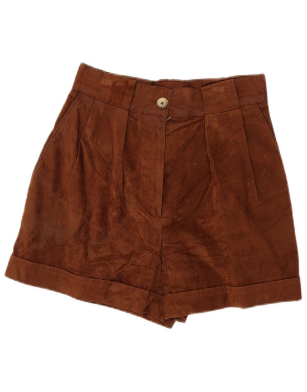 Lorsay Pantalones cortos chinos de cintura alta para mujer EU 38 Medium W26 Acrílico marrón