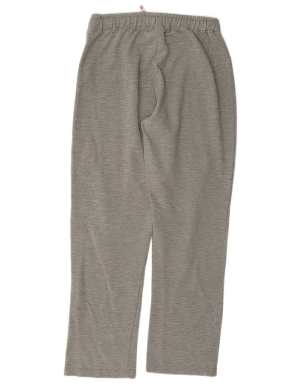Kappa Pantalones De Chándal Gráficos para Mujer UK 10 Small Gris Moteado De Algodón