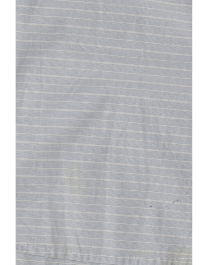 Kappa Hombre Jersey Camisa Grande Azul Rayas Algodón