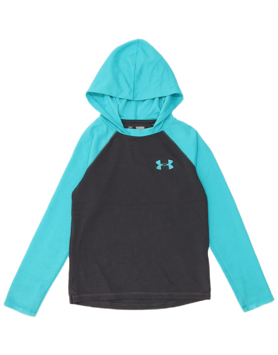 UNDER ARMOUR Camiseta gráfica para niño de manga larga 9-10 años Mediano Negro