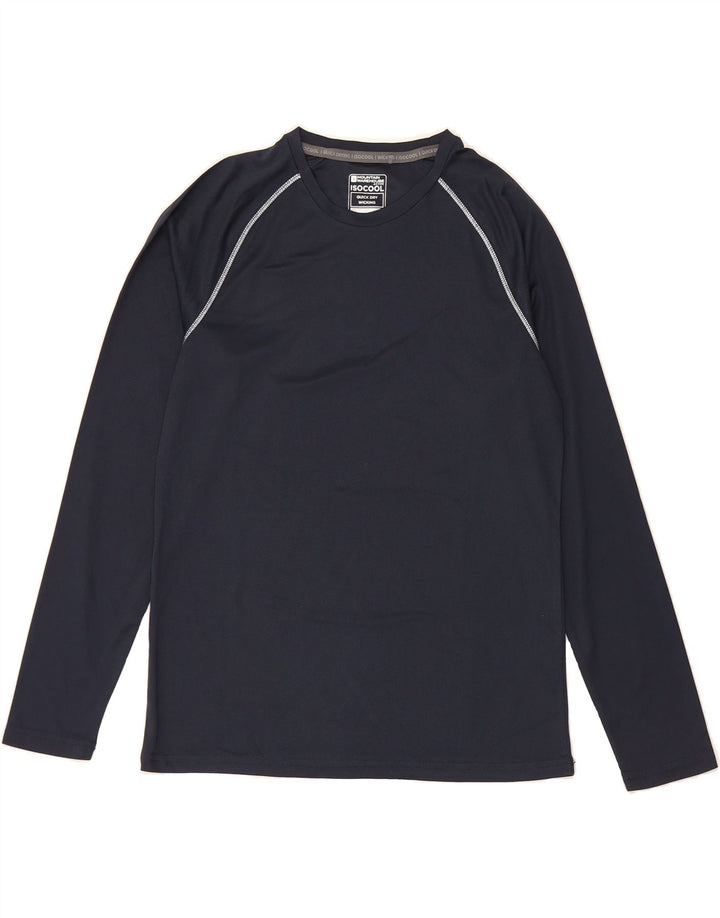 MOUNTAIN WAREHOUSE Mens Top Long Sleeve Small Navy Blue Polyester Vintage Mountain Warehouse and Second-Hand Mountain Warehouse from Messina Hembry 