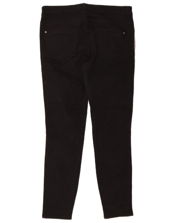 Zara Vaqueros pitillo para mujer EU 44 Large W34 L27 Negro