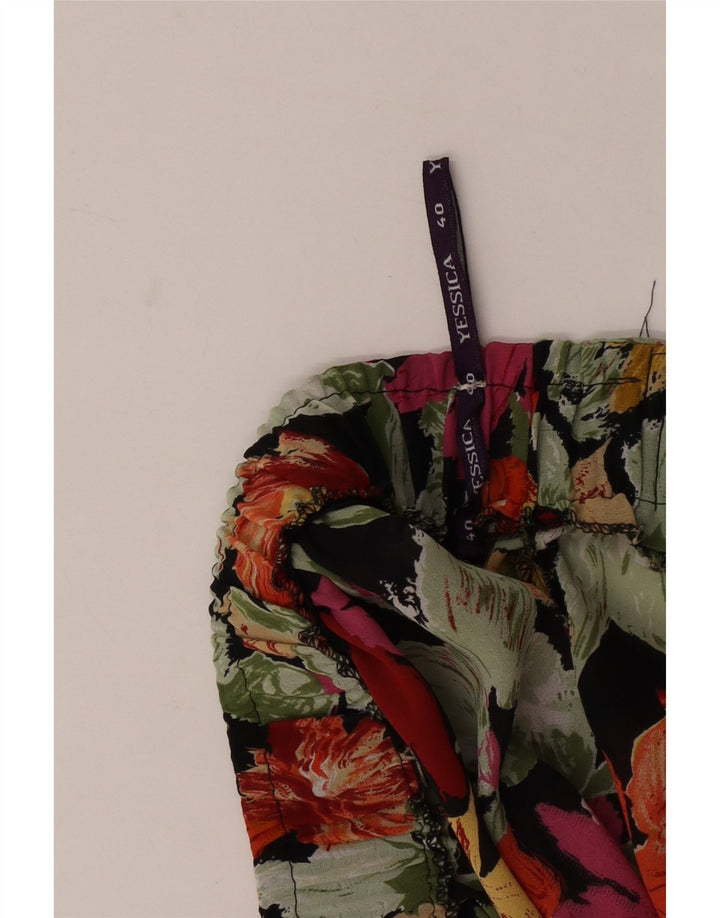 Yessica Falda Plisada Mujer EU 40 Mediana W30 Multicolor Floral