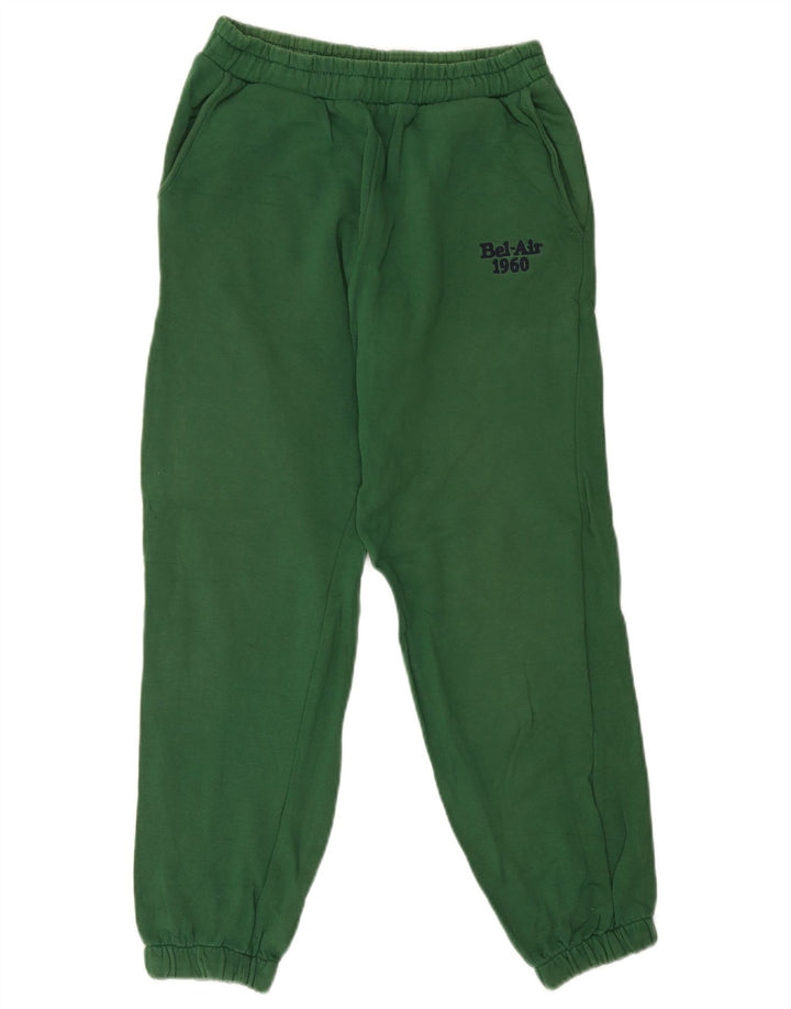 Zara Mujer Pantalones De Chándal Joggers UK 42 Verde Medio